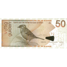 P30f Netherlands Antilles - 50 Gulden Year 2012